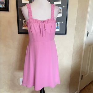 Gianni Bini Jane Tie Front Pink Dress